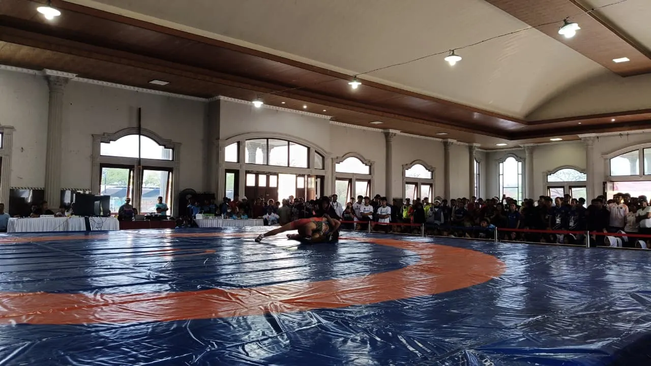 Ketua PGSI Jateng Apresiasi Fasilitas Gulat Porprov 2026 di Demak